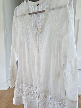 Free People Lace Tunic Top NWT